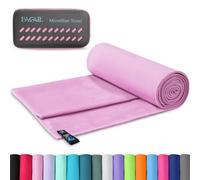 BAGAIL Toallas de Viaje de Microfibra, Toallas de Campamento, Toallas de baño y Toallas de Playa, Secado rápido - Súper absorción de Agua - Súper Compacto, Muy Adecuado para el Deporte y el Fitness