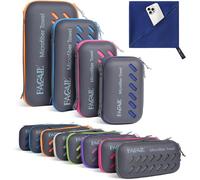 BAGAIL Toallas de Viaje de Microfibra, Toallas de Campamento, Toallas de baño y Toallas de Playa, Secado rápido - Súper absorción de Agua - Súper Compacto, Muy Adecuado para el Deporte y el Fitness
