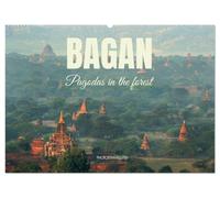 Bagan - Pagodas in the forest (Wall Calendar 2027 DIN A2 landscape), CALVENDO 12 Month Wall Calendar: The ancient city in Myanmar