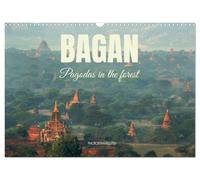 Bagan - Pagodas in the forest (Wall Calendar 2027 DIN A3 landscape), CALVENDO 12 Month Wall Calendar: The ancient city in Myanmar
