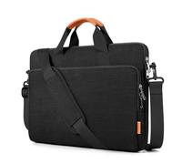 bagasin Bolsa de Transporte para Ordenador portátil de 17, 17.3 y 18 Pulgadas, maletín de Tela Repelente al Agua, Cargador Superior Ligero, para Negocios o Escuela