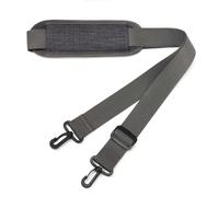 bagasin Correa de Hombro Ajustable, de 80 cm a 142 cm, Suave y Antideslizante con Ganchos Dobles de Equilibrio, Correa Universal de Repuesto para Bolsos de Portátil, Bandoleras y Bolsos de Mano, Gris