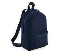 Bagbase Mini Essential Fashion Backpack Mochila, Adultos Unisex, French Navy (Azul), Talla única