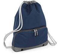 BagBase Athleisure Gymsac Mochila, Adultos Unisex, French Navy (Azul), Talla única