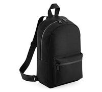 Bagbase Mini Essential Fashion Backpack Mochila, Adultos Unisex, Black (Negro), Talla única