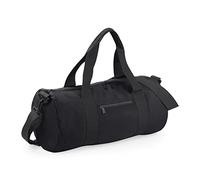 BagBase Original Barrel Bag Mochila, Adultos Unisex, Black/Black (Negro), Talla única
