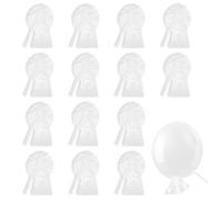 Bagentry 10 globos Bobo de 39.37 pulgadas para rellenar, grandes globos transparentes preestirados con burbujas de boca extra ancha para bodas, cumpleaños, día de San Valentín, Navidad, aniversario