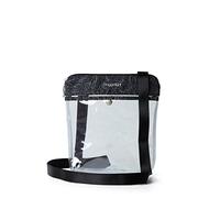 Baggallini, Bandolera con bolsillo transparente para Mujer, Flor de medianoche