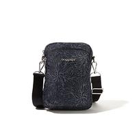 Baggallini Bandolera moderna en todas partes Explorer, Estampado De Flores De Mediano, Talla única