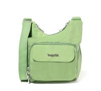 Baggallini Bolso cruzado cruzado de viaje, bolso cruzado para mujer, bolso de viaje ligero y resistente al agua, Verde (Moss)