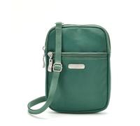 Baggallini Crossbody Bag, Mini Bolso Bandolera Essential para Mujer, Pino