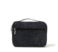 Baggallini Estuche de Viaje para Mujer, diseño de Flor de Medianoche, Talla única, Estampado de Flores de Mediano, Talla única, Estuche de tecnología de Viaje