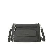 Baggallini Everyday Bag, Bolso Bandolera Original RFID para Uso Diario para Mujer, Gris Oscuro, Talla única