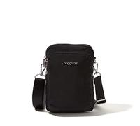 Baggallini Everywhere Crossbody, Bandolera Moderna en Todas Partes Explorer para Mujer, Black, Talla única