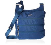 Baggallini Gran Cremallera Crossbody Bolsa, Azul (Pacific), Talla única