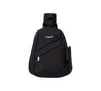 Baggallini Honda mediana, Negro, Talla única