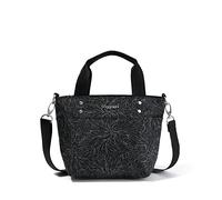 Baggallini Mini bolso bandolera de mano para mujer, estampado de flores de medianoche, talla única, Estampado de flores de mediano, Talla única