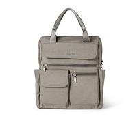 Baggallini, Mochila para portátil moderna en todas partes Mujer, Sterling Shimmer, Talla única