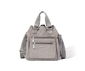 Baggallini Modern Everywhere Drawstring Bag Sterling Shimmer One Size