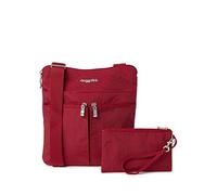 Baggallini Nailon Clásico Horizon Bolso Cruzado - Apple, One Size