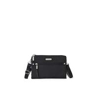 Baggallini New Classic Subway Small Crossbody Bag, Bandolera pequeña Mujer, Black, Talla única