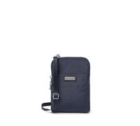 Baggallini Rfid-5x7.25" Lightweight Small Phone Wallet Crossbody Bag-Nylon Travel Purse, Bolso Cruzado Take Two RFID Bryant para Mujer, Azul Marino, Talla única