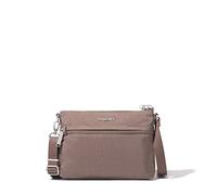 Baggallini Securtex-Bolso Bandolera antirrobo, Mujer, Portobello, Talla única