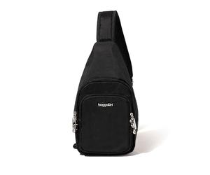 Baggallini Securtex - Eslinga antirrobo para excursionistas, Negro -, Talla única