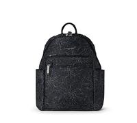 Baggallini Securtex - Mochila antirrobo para vacaciones, midnight blossom, Talla única, Mochila antirrobo para vacaciones