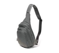 Baggallini Securtex - Mochila de viaje antirrobo con triple cremallera, bolsa cruzada, cartera RFID con cierre, Carbón vegetal, Talla única