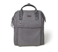 Baggallini Soho Mochila Soho para mujer (paquete de 1), Smoke/Faux Python, Talla única, Mochila Soho