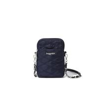 Baggallini Take Two RFID Bryant con cadena, Colcha azul marino francés, Talla única