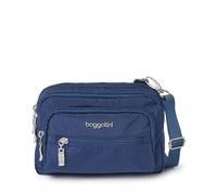 Baggallini Triple Cremallera Bolso Bandolera Bolsa de viaje