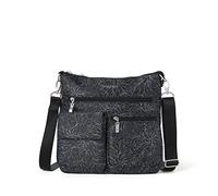 Baggallini womens Modern Everywhere Slim Crossbody, Midnight Blossom, One Size US