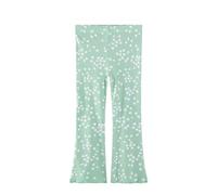 Baggy Jeans NiñAs-Pantalones De Invierno para NiñAs, con Estampado Floral, Informales, Suaves Y EláSticos, con Cintura EláStica, Ropa De Juego CóModa para Uso Diario.