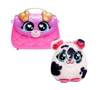 BAGGYBUDDIES Bolso con un perrito de peluche sorpresa en el interior, 6 modelos diferentes para coleccionar, 10 accesorios para cuidar a tu mascota, envío de modelo aleatorio, +5 años Bizak (64320060)