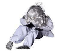 Bagima Animatronic Roaming Creepy Doll Halloween Temblor Llorando Ghost Doll Control de Voz Fantasma Prop Decoraciones para Fiestas de Halloween Haunted House Prop (1)