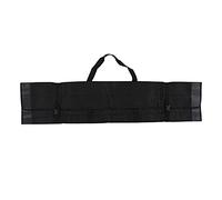 baginbaginbag Bolsa de pesca de tela Oxford, Bolsa para caña de pescar de jardinería, portador para herramientas de pesca al aire libre (Negra)