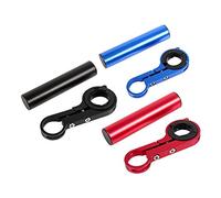 baginbaginbag Portalámparas para manillar de bicicleta, aleación, superficie antideslizante, para diámetros de 25,4 a 31,8 mm, para uso con múltiples dispositivos como altavoces de mesa de código, con