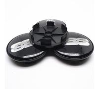 BAGLEV 4 Piezas Buje Tapa,Tapas Centro Cubo Coche,For BBS 68mm Impermeable AntióXido Cubo Central Centro Rueda Accesorios,D