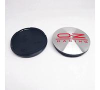 BAGLEV 4 Piezas Buje Tapa,Tapas Centro Cubo Coche,For OZ Racing New M582 52mm 55mm Impermeable AntióXido Cubo Central Centro Rueda Accesorios,55mm-F