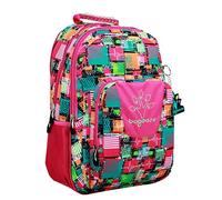 Bagoose MC-52-B Mochila Adaptable a Trolley Patchwork, 43 cm