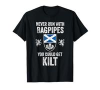Bagpipe Kilt Scotland Pride Escritor de música escocés Camiseta