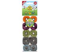 Bags on Boardel Perro Poop Pick-Up Bolsas, Estampado (Paquete de 140)