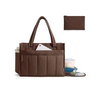 bagsmart Bolso de trabajo para mujer con compartimento refrigerador aislado, bolso de 15,6 pulgadas, maletín para ordenador portátil, maletín para profesores, bolsa de almuerzo, grande, ligera, para