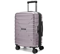 BAGSMART Equipaje de mano aprobado por aerolíneas de 22 x 14 x 9 pulgadas con ruedas giratorias, equipaje ligero de 20 pulgadas con bloqueo TSA, maletas de transporte de carcasa dura expandibles para