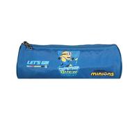 Bagtrotter ? 1 Estuche Redondo Les Minions ? Dimensiones: 22 x 8 cm, Azul, Contemporáneo