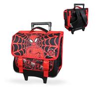Bagtrotter Cartera con Ruedas 38 cm Spider-Man Negro