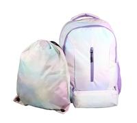 BAGTROTTER Conjunto de Mochila, Bolsa de Deporte y Estuche Bagtrotter Multicolor Tie and Dye