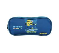 Bagtrotter Estuche Escolar de 2 Compartimentos Minions Azul